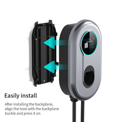 11.04KW 3 заряжатель зарядная станция Wallbox типа 2 EV участка быстрая и удобная электротранспорта