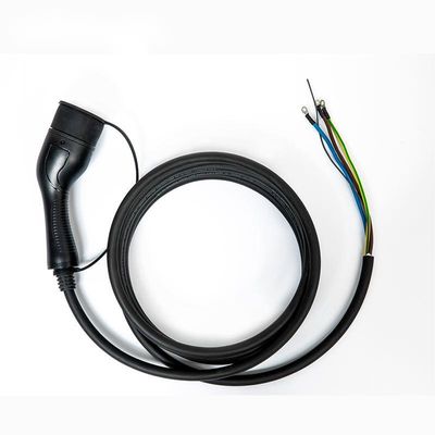 AC 250V кабеля заряжателя штепсельной вилки 32A/1Phase EV одиночного электротранспорта типа 2 оружия IEC62196 поручая