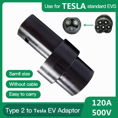 адаптер Type2 22KW к DC 500V конвертера переходника Tesla EV поручая