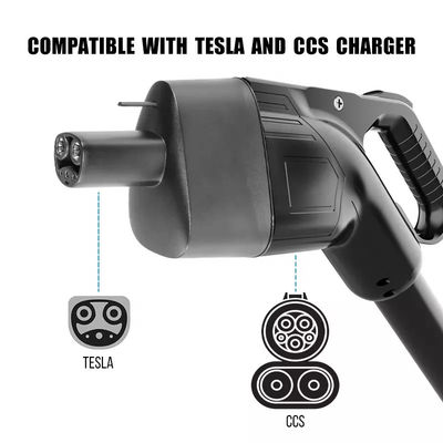 Переходник CCS1 Tesla CCS защиты IP55 комбинированный 1 к Tesla для поручать модели 3 Y X s 175KW быстрый
