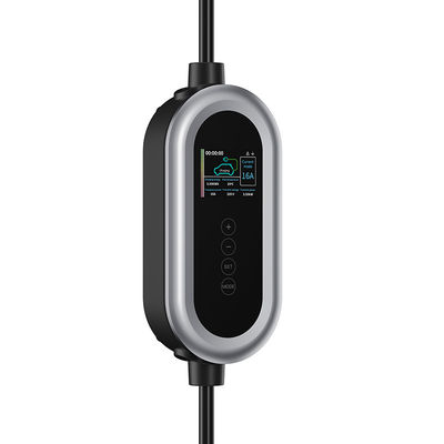 IP65 куча заряжателя EV AC 7kw типа 2 станции заряжателя уровня EV быстрая поручая с кнопкой касания
