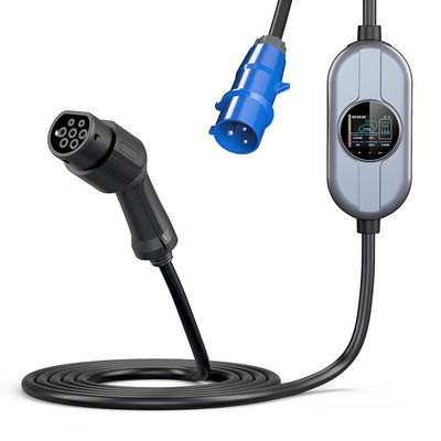 AC 250V зарядной станции типа 2 IEC62196 16A портативный EV заряжателя автомобиля EV
