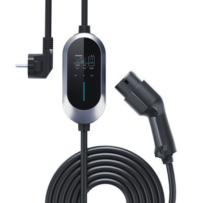 заряжатель дома 32A крытый/на открытом воздухе AC EV, зарядная станция электротранспорта совместимая с типом 2 EVs