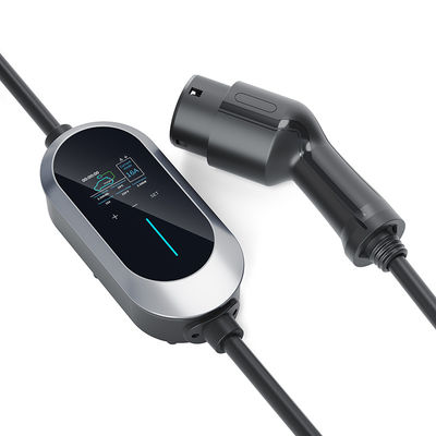 заряжатель дома 32A крытый/на открытом воздухе AC EV, зарядная станция электротранспорта совместимая с типом 2 EVs