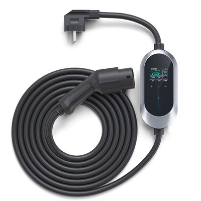 7.36KW заряжатель типа 2 OEM/ODM EV быстрый, портативная зарядная станция EV, заряжатель автомобиля AC