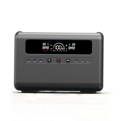 Портативное электропитание 50/60Hz AC/DC USB3.0/Type-C генератора 2304Wh станции солнечной энергии