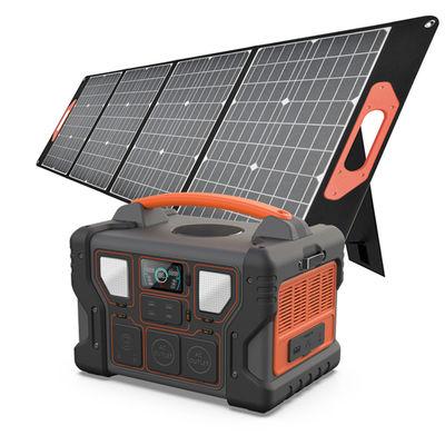 Электростанция дисплея 300W/500W/700W/1000W LCD портативная с панелью солнечных батарей водоустойчивой приводит