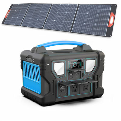 Электростанция дисплея 300W/500W/700W/1000W LCD портативная с панелью солнечных батарей водоустойчивой приводит