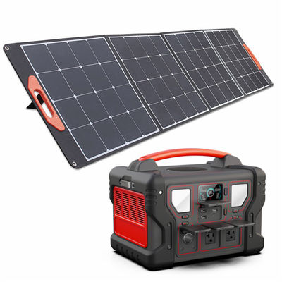 Портативный генератор 300W электростанции к батарее Li-иона UL 1000W домашней резервной с дисплеем LCD панели солнечных батарей