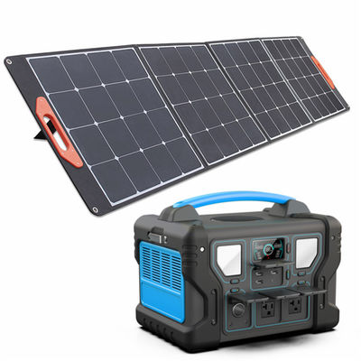 Портативный генератор 300W электростанции к батарее Li-иона UL 1000W домашней резервной с дисплеем LCD панели солнечных батарей