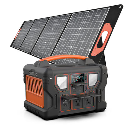 Портативный генератор 300W электростанции к батарее Li-иона UL 1000W домашней резервной с дисплеем LCD панели солнечных батарей