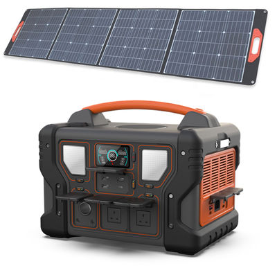 1000W портативное электропитание резервного батарейного питания Li-иона UL электростанции 999Wh с панелью солнечных батарей