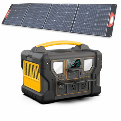 1000W портативное электропитание резервного батарейного питания Li-иона UL электростанции 999Wh с панелью солнечных батарей
