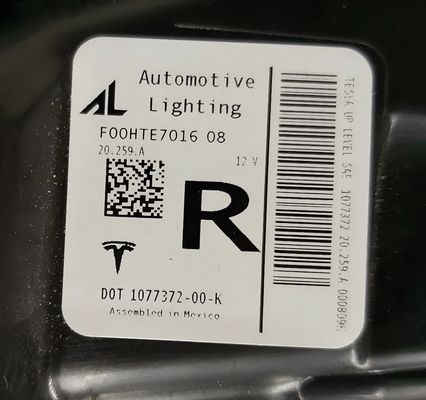 Запчасти Tesla 1077372-00-K Скрытый ксеноновый фары светодиодный фары прямо для Tesla Model Y 2017 2018 2019 2020