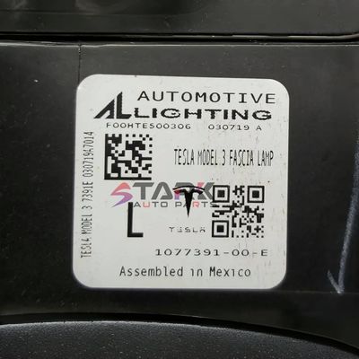 Tesla Model 3 туманные фонари Левая сторона автомобиля Задняя туманная лампа Туманные лампы 1077391-00-F для оригинальных деталей